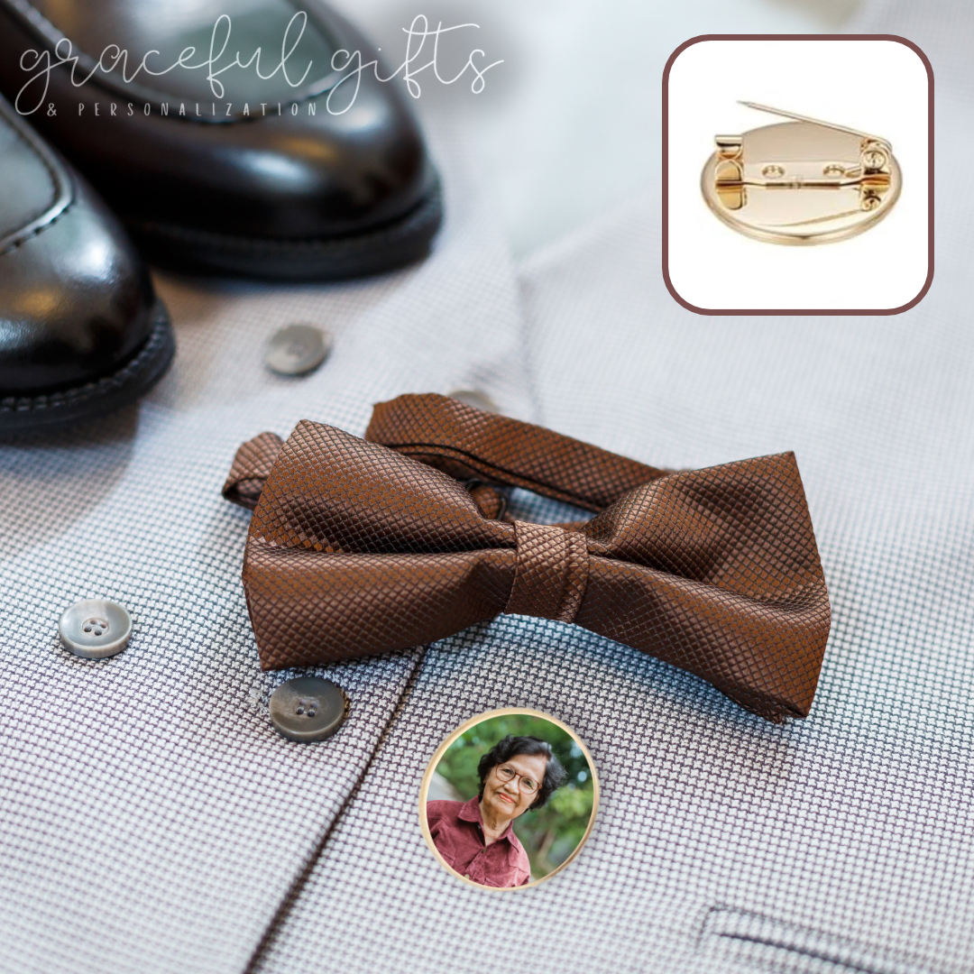 Memorial Photo Lapel