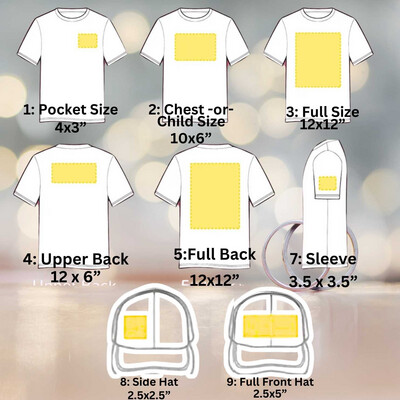 Custom Garment HTV Transfer