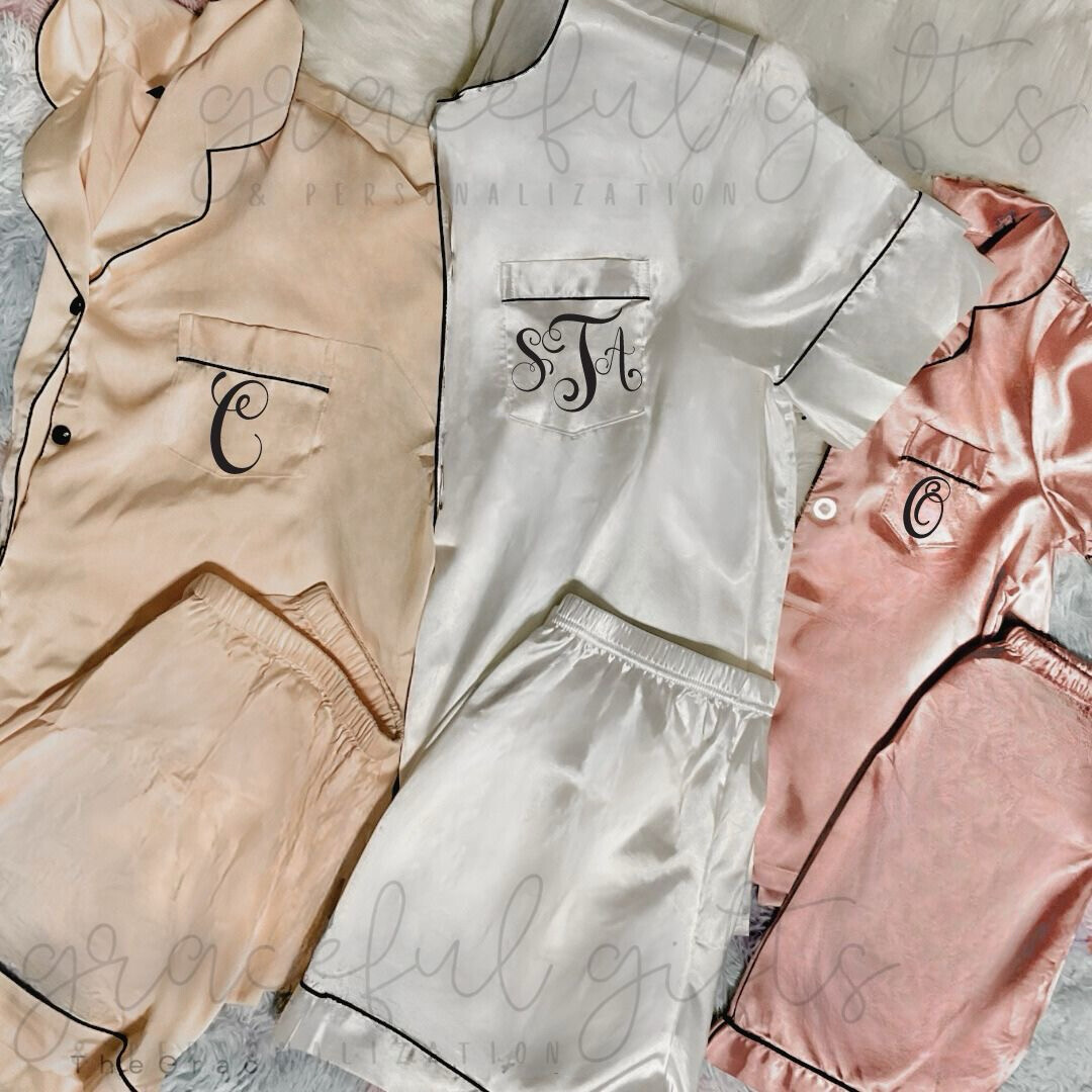 Satin Pajama Sets