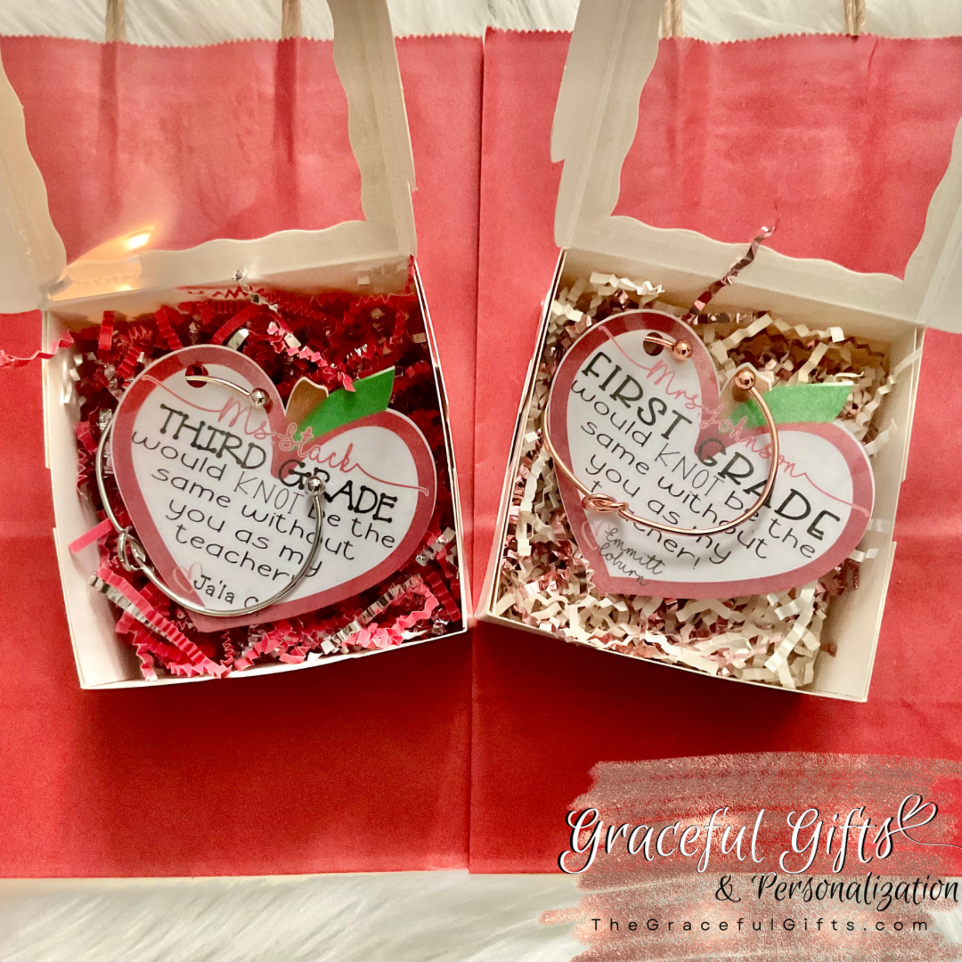 Teacher KNOT Bangle Gift Box