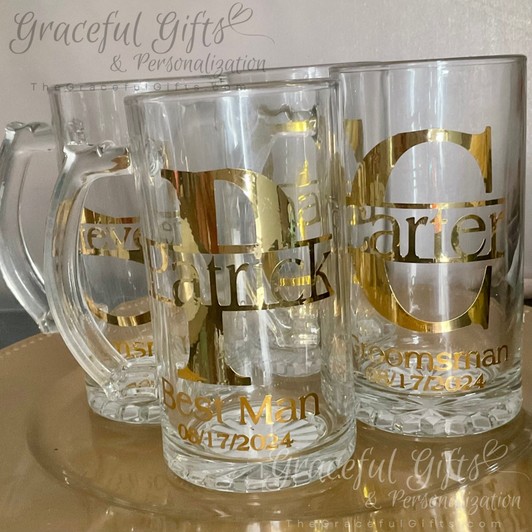 Personalized Beer Mug Stein