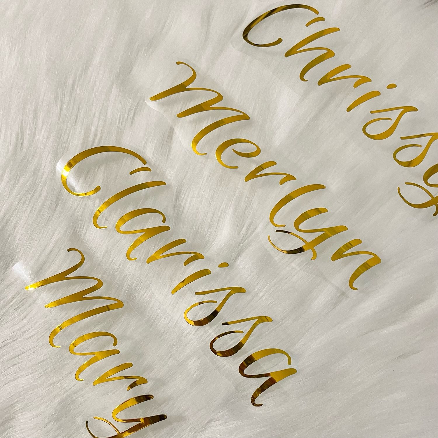 Custom Name Decal Stickers