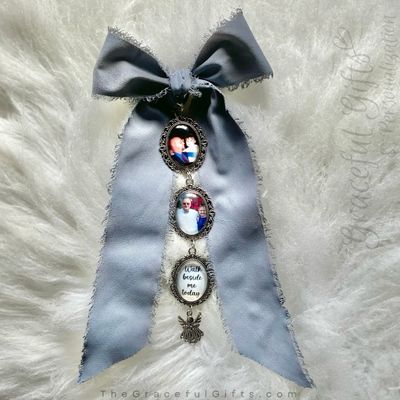 Guardian Angel Memorial Bouquet Charm