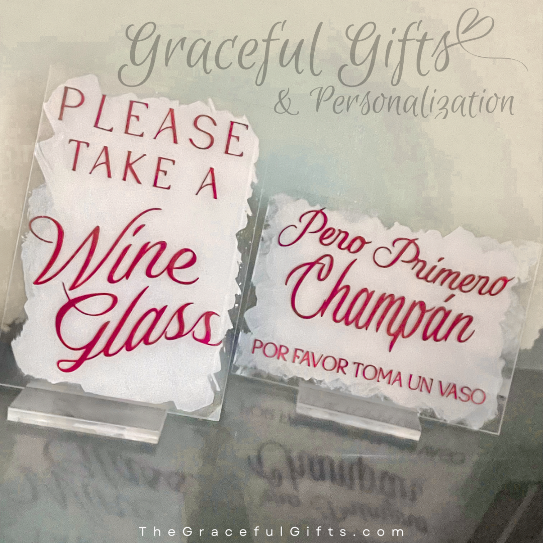 Custom text Sign