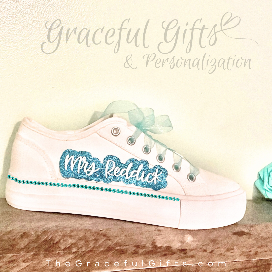 Custom Wedding Bridal Sneakers