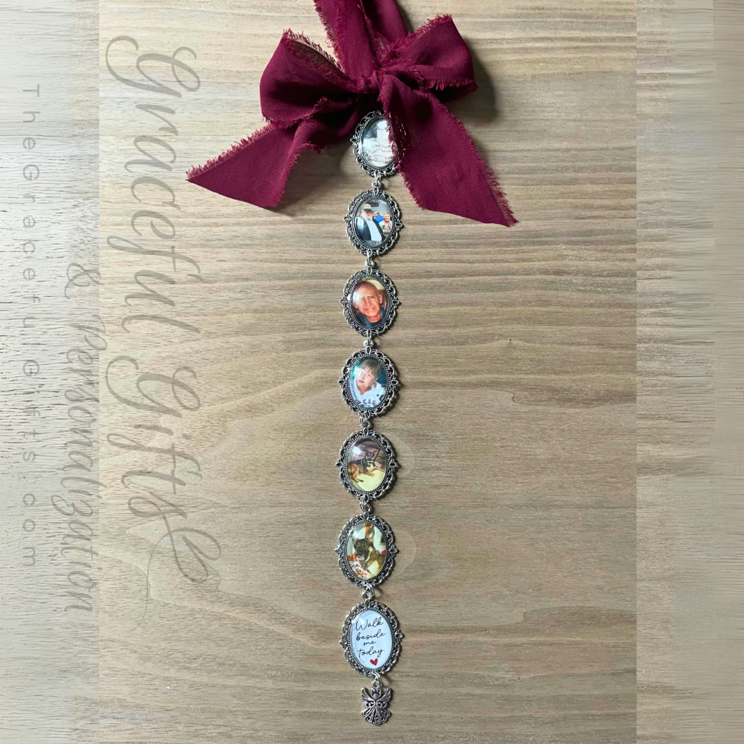 Guardian Angel Memorial Bouquet Charm