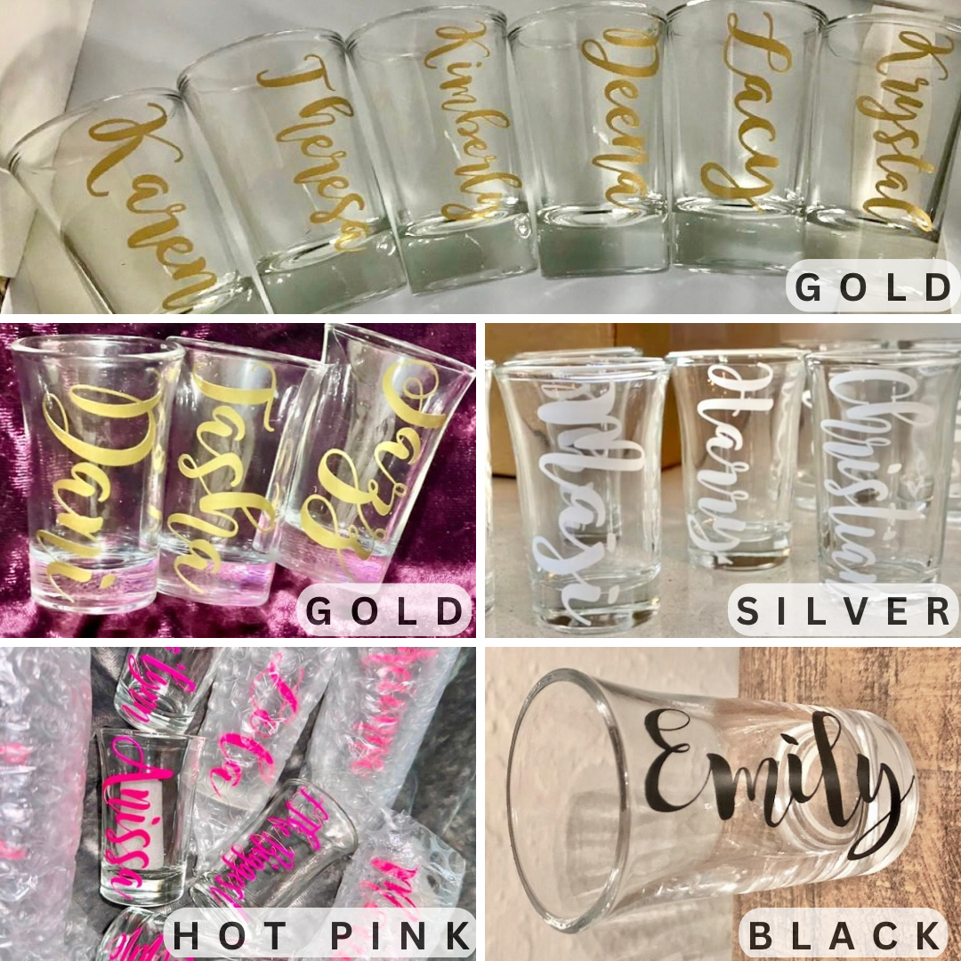 Personalized Party Favors Shot Glasses