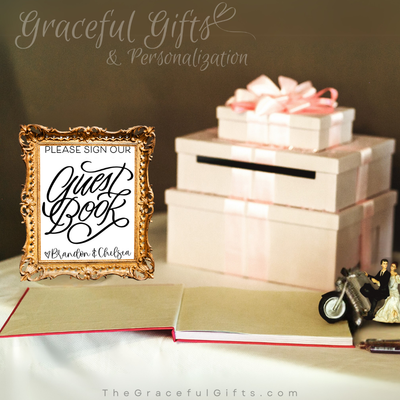 Guestbook - Minimalist Wedding Sign [PRINT]