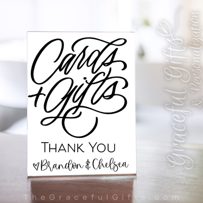 Cards &amp; Gifts - Minimalist Wedding Sign [PRINT]