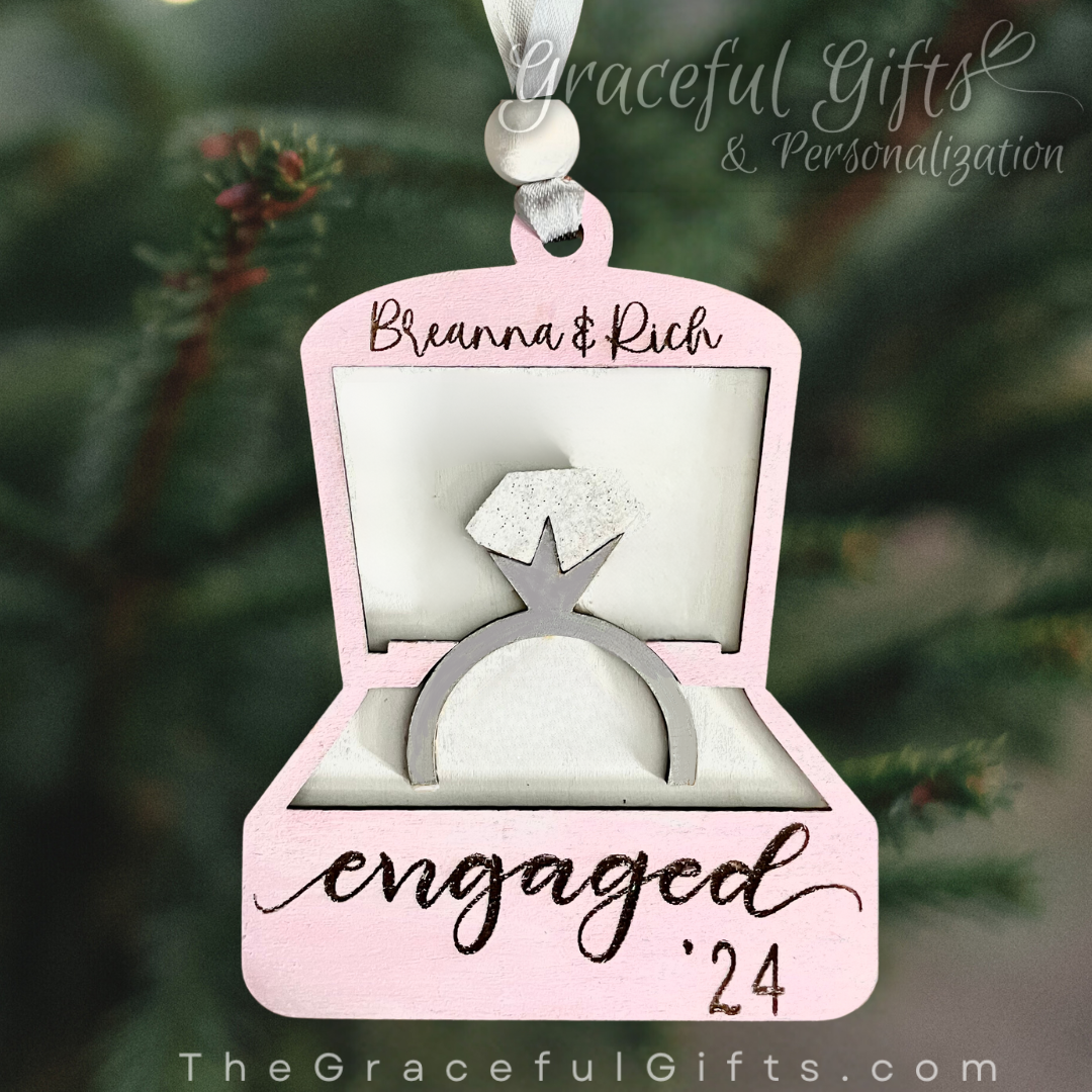 Engagement Ring Box Ornament