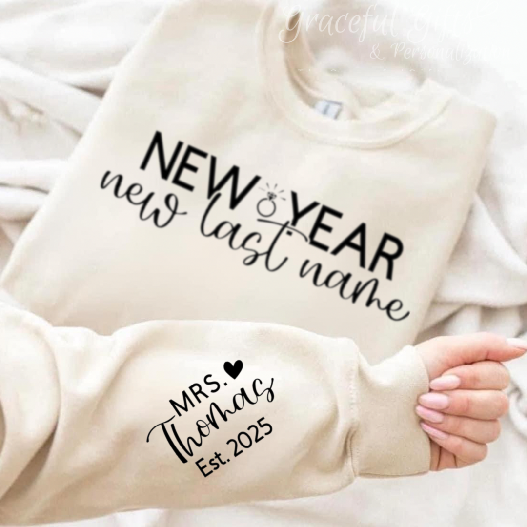 New Year Bride Sweatshirt