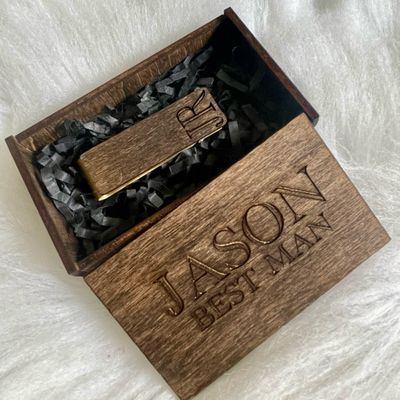 Wooden Groomsmen Gift Set