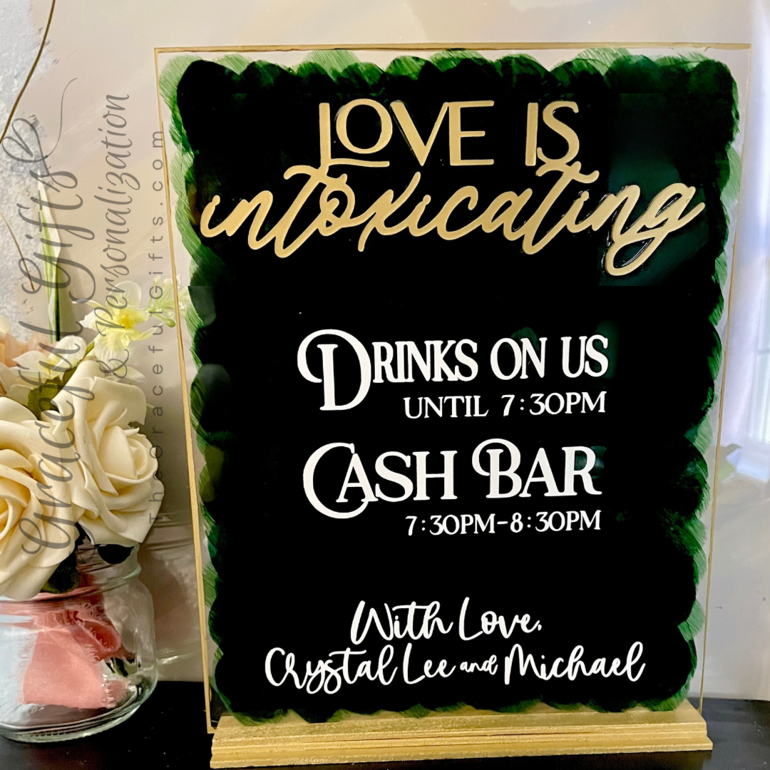 Custom text Sign