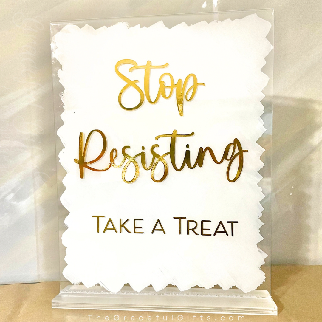 Custom text Sign