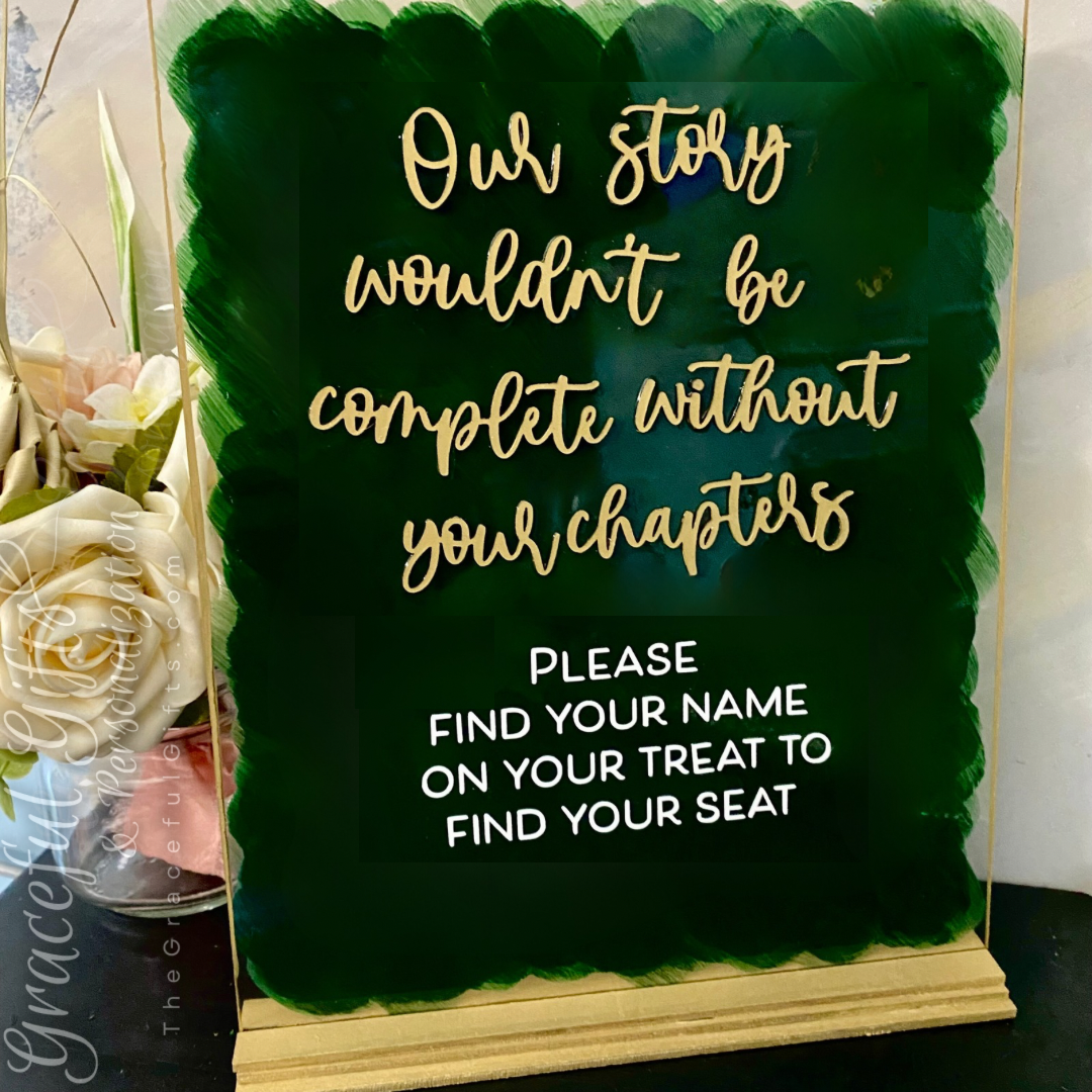 Custom text Sign
