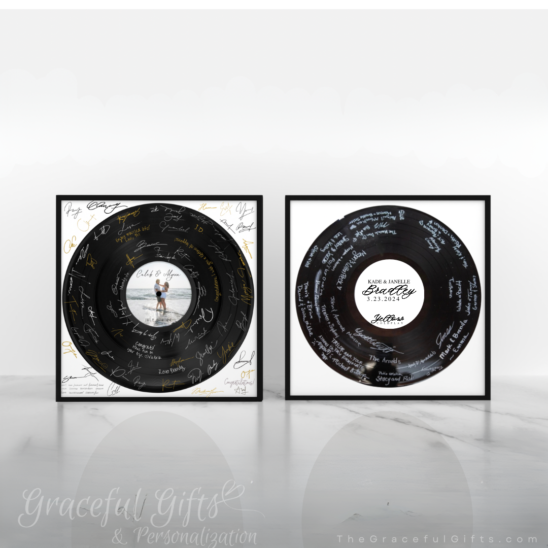Customizable Wedding Record Guest book