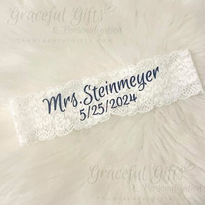 Personalized Garter Belt