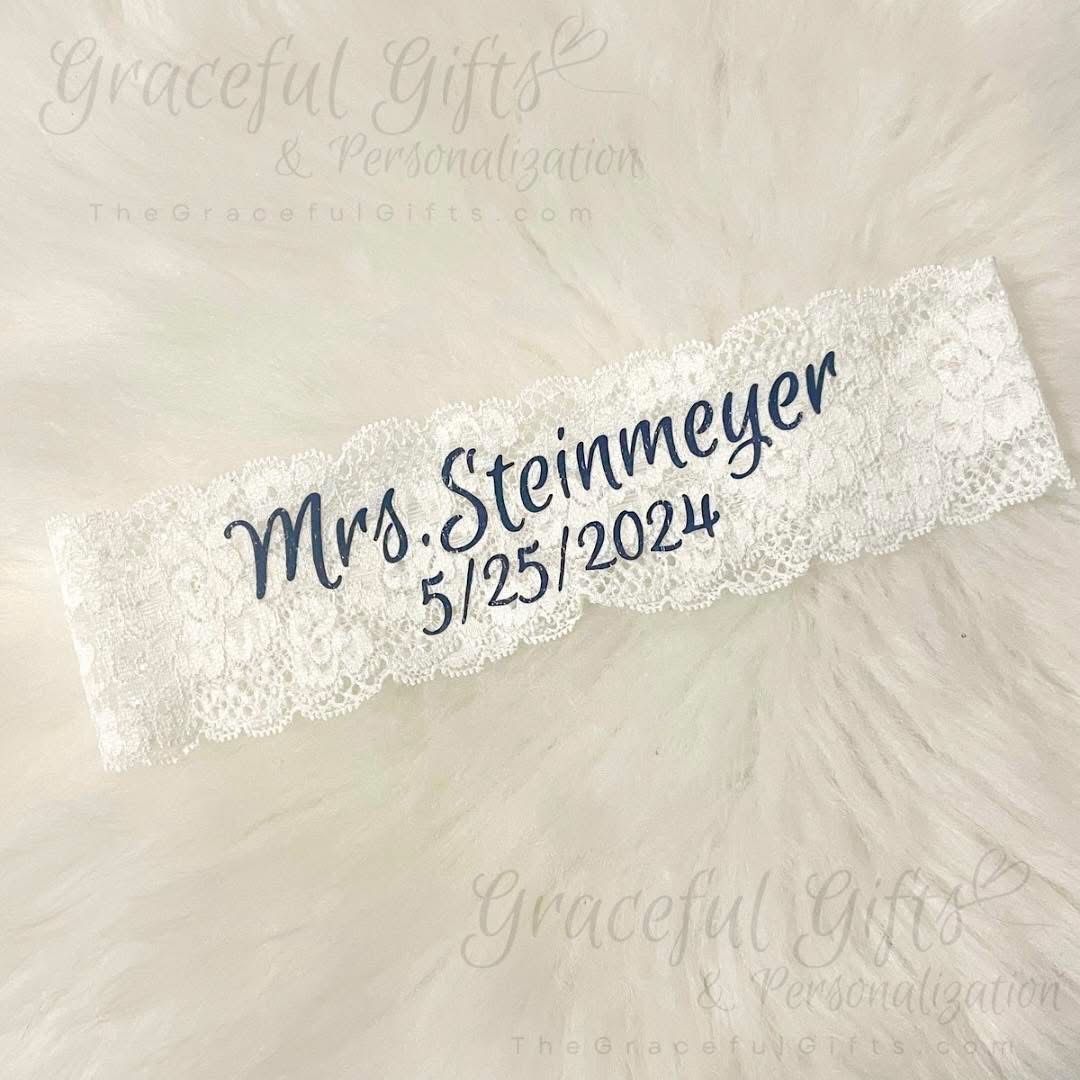 Personalized Garter Belt