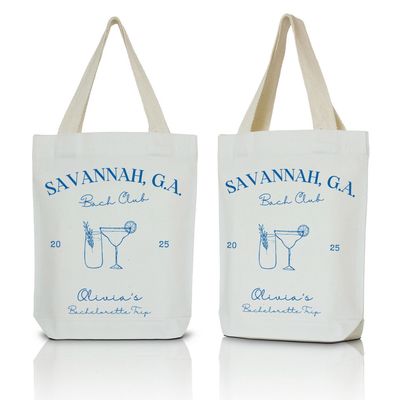 Bachelorette Canvas Tote Bag