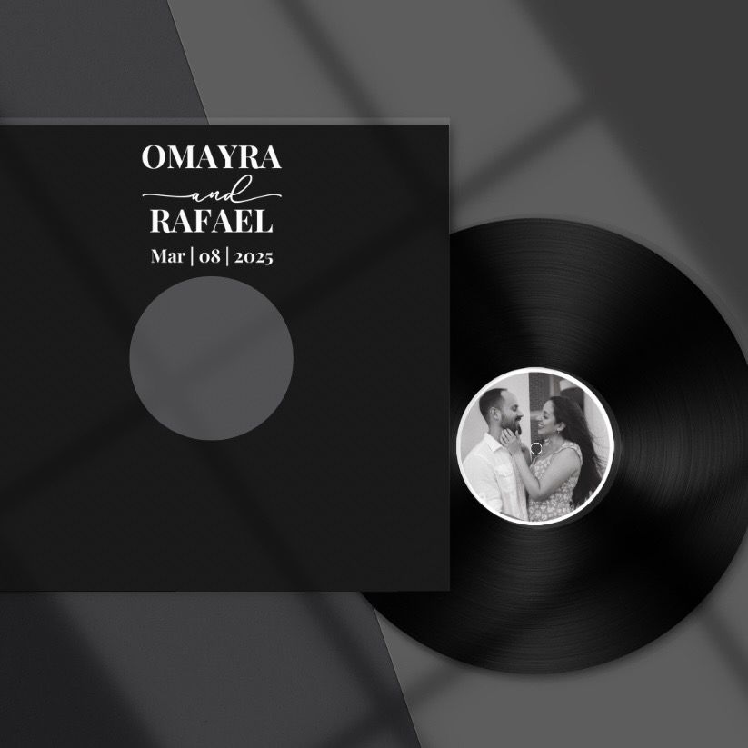 Customizable Wedding Record Guest book