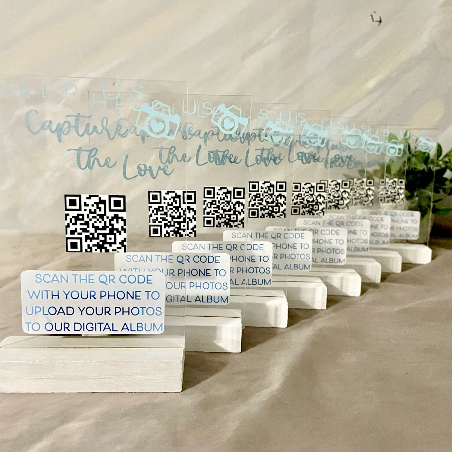 Digital WEDDING Photo Album Sign