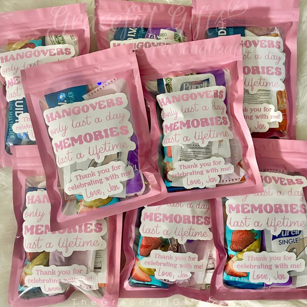 Build a Bachelorette Survival Hangover Kit