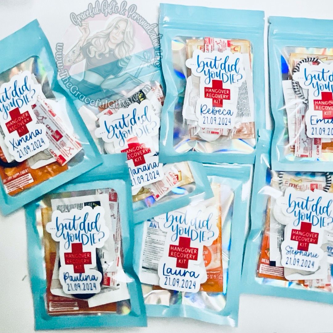 Build a Bachelorette Survival Hangover Kit
