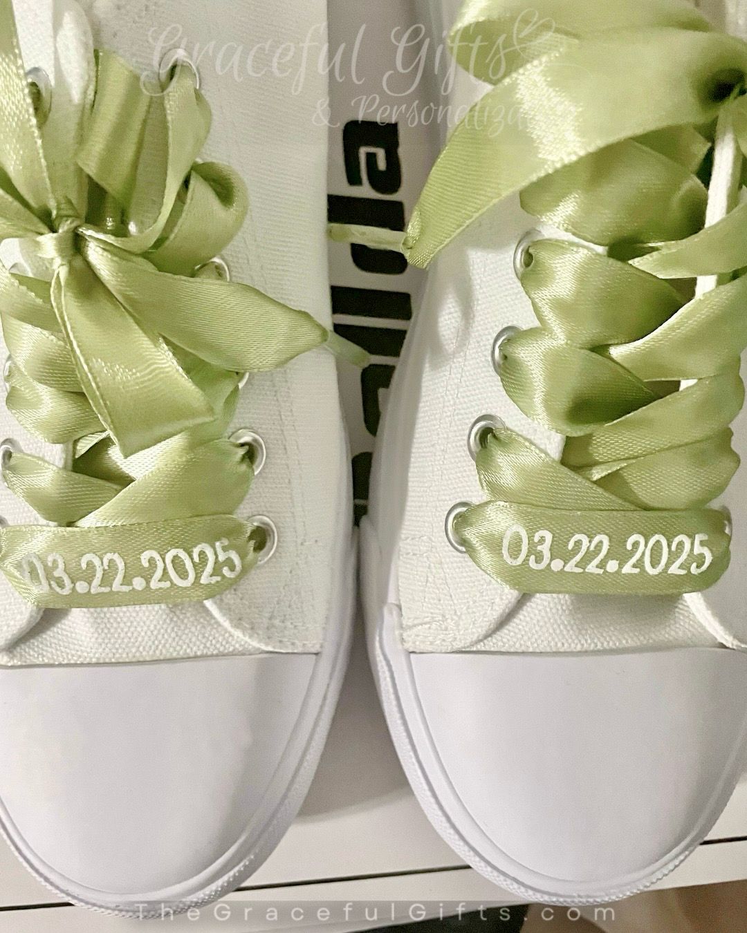 Custom Wedding Bridal Sneakers