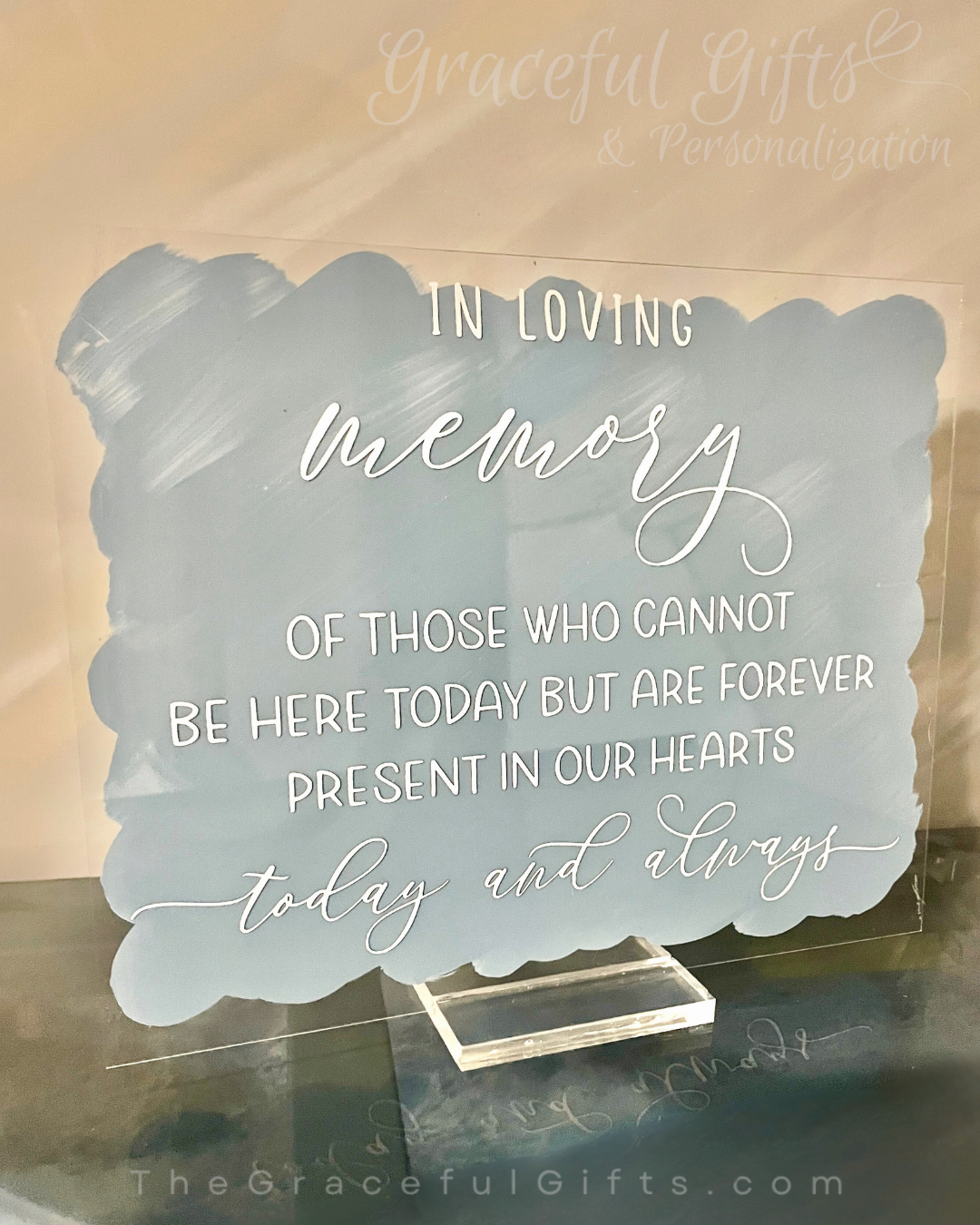 Wedding Memorial Table Sign