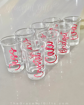 Personalized Party Favors Shot Glasses