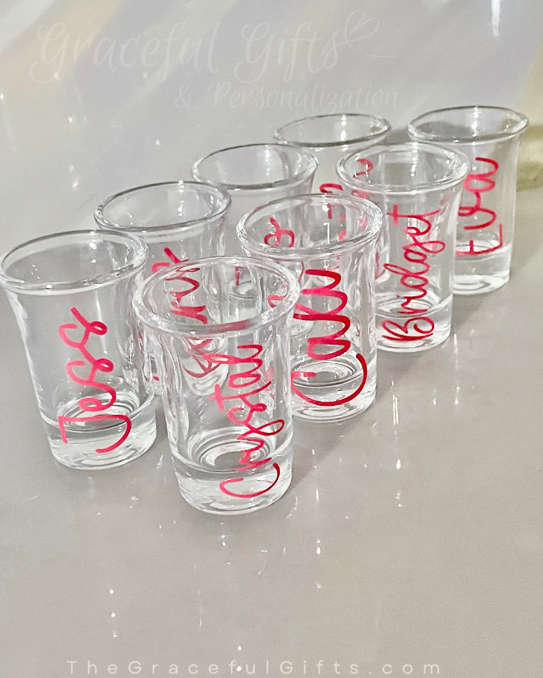 Personalized Party Favors Shot Glasses