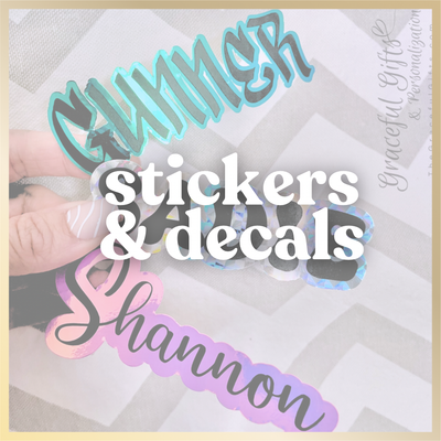 Decals &amp; Stickers
