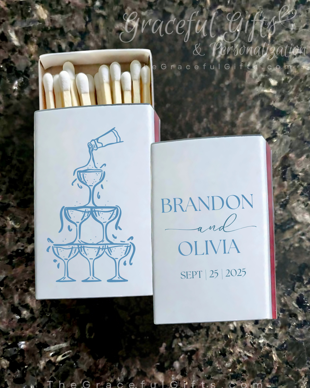 Matchbox Wedding Favors