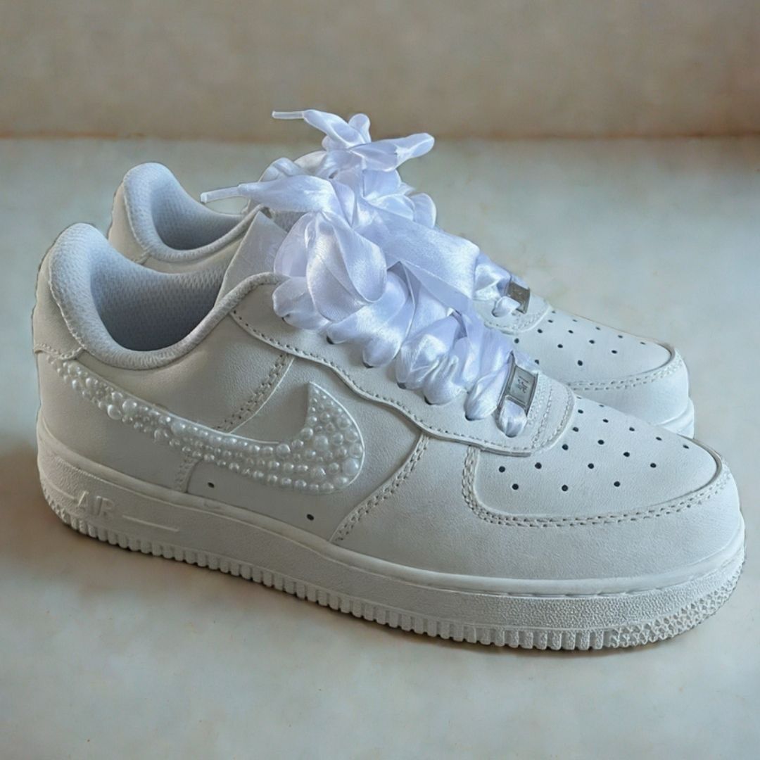 Bride&#39;s Custom Nike Air Force 1