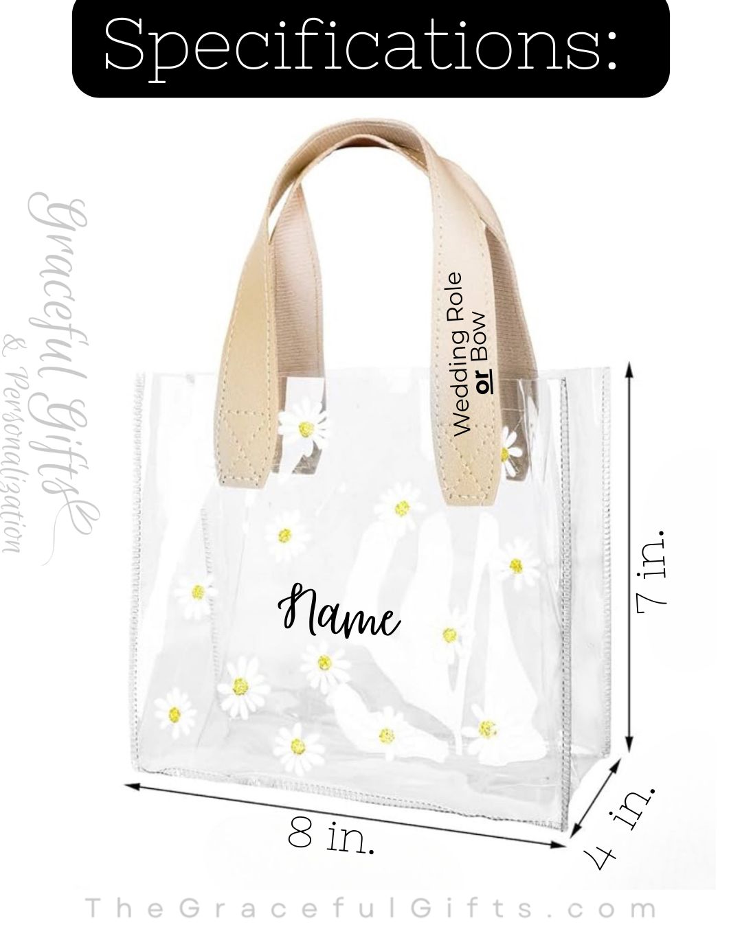 Reusable Flower Girl Gift Bag