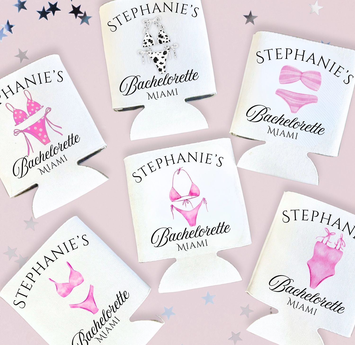 Bachelorette Swimsuit Can Koozies