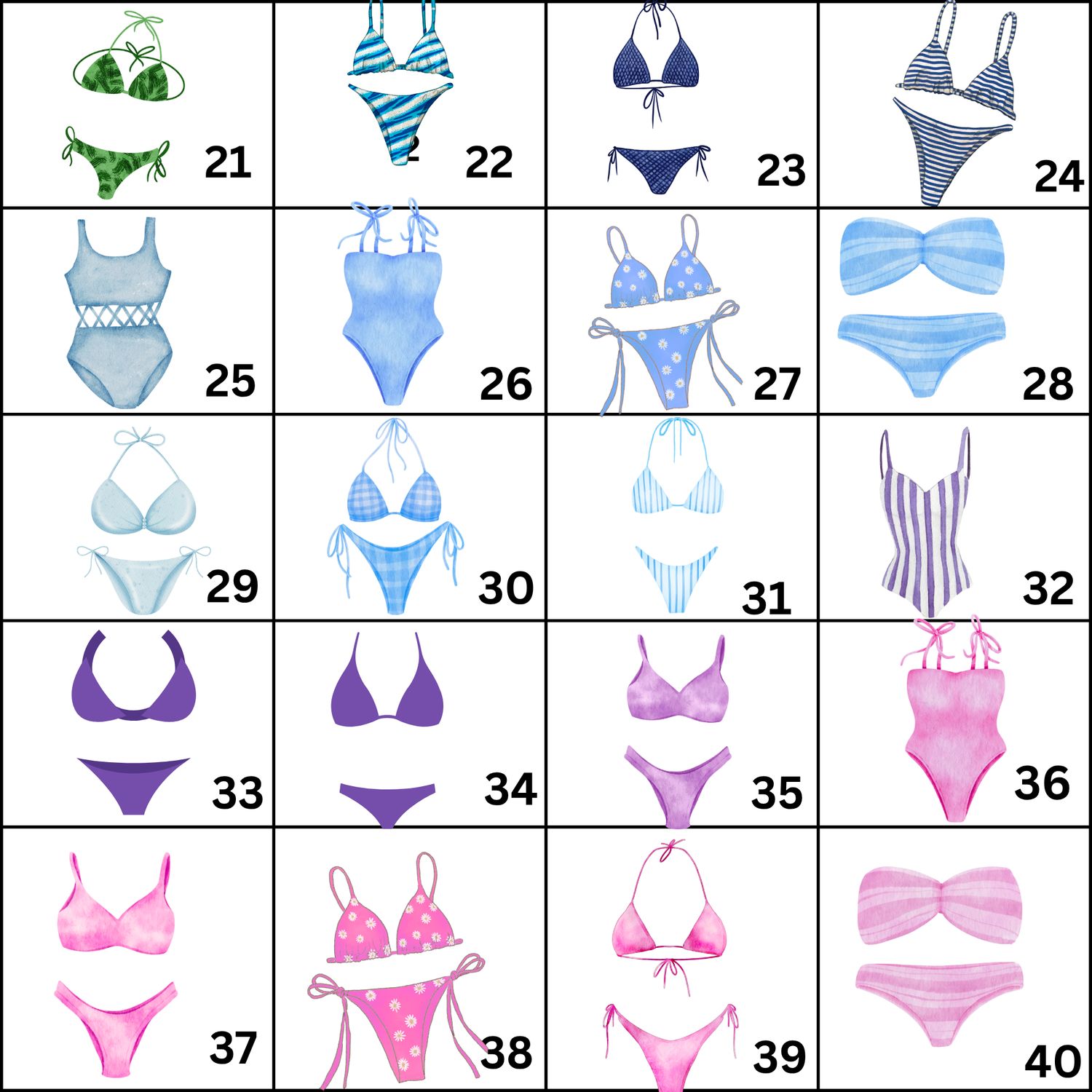 Bachelorette Swimsuit Can Koozies