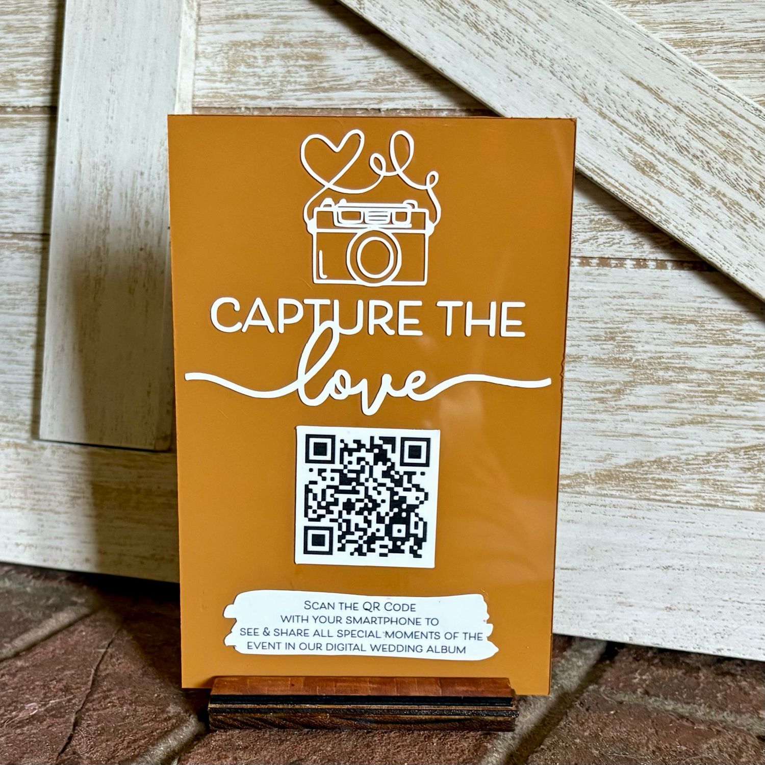 Digital WEDDING Photo Album Sign