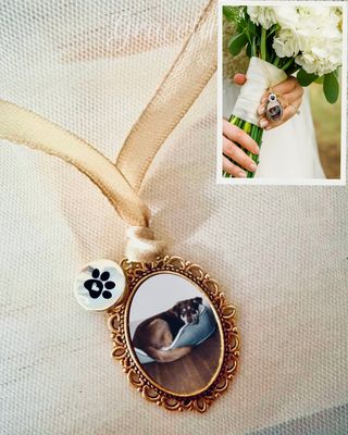 Pet Memorial Photo Charm