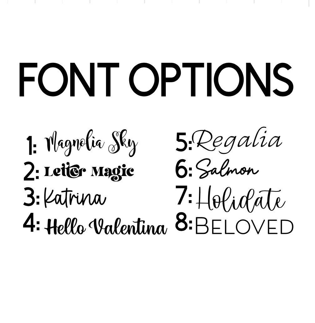 Mini Custom Text Lable Signs