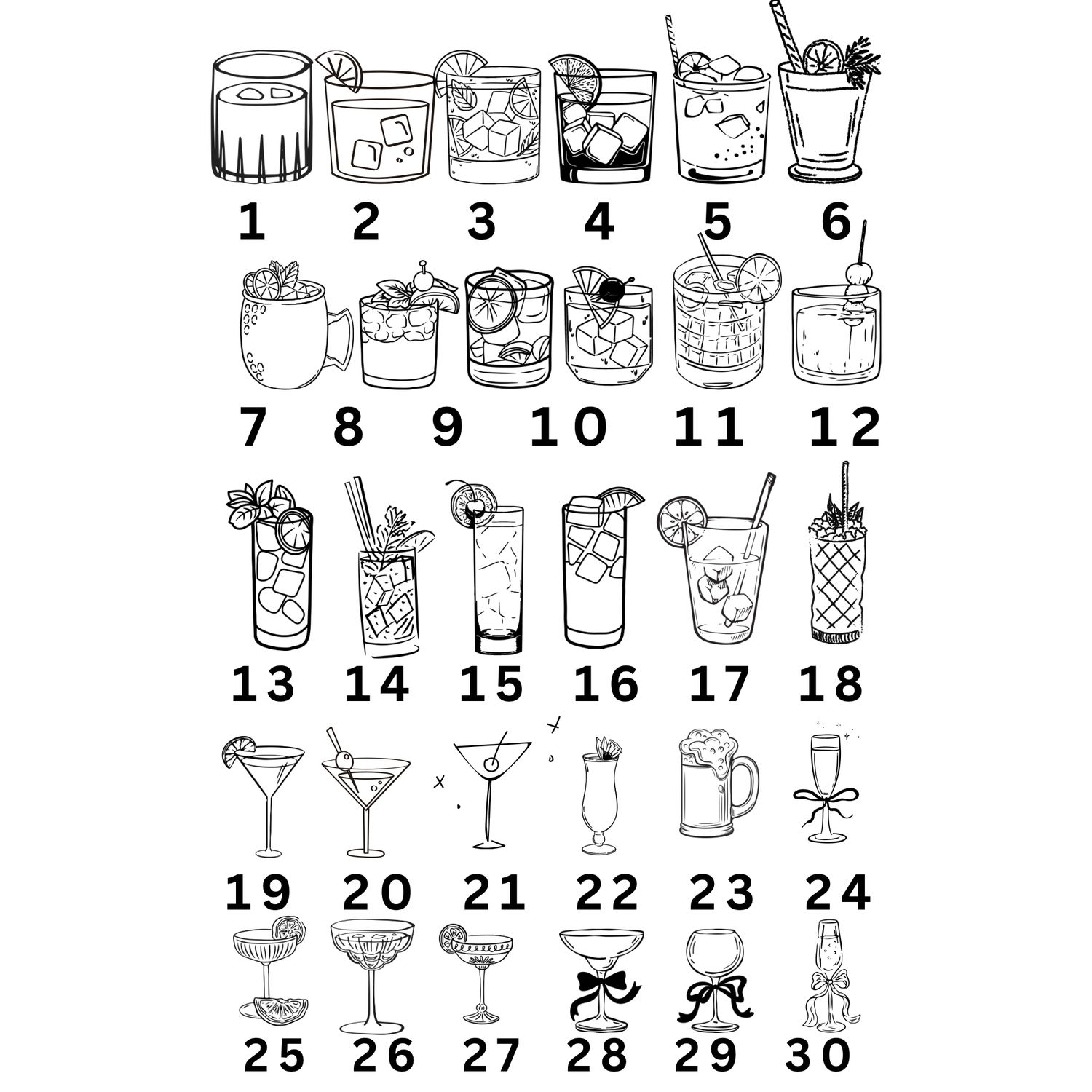 Double Bar Menu