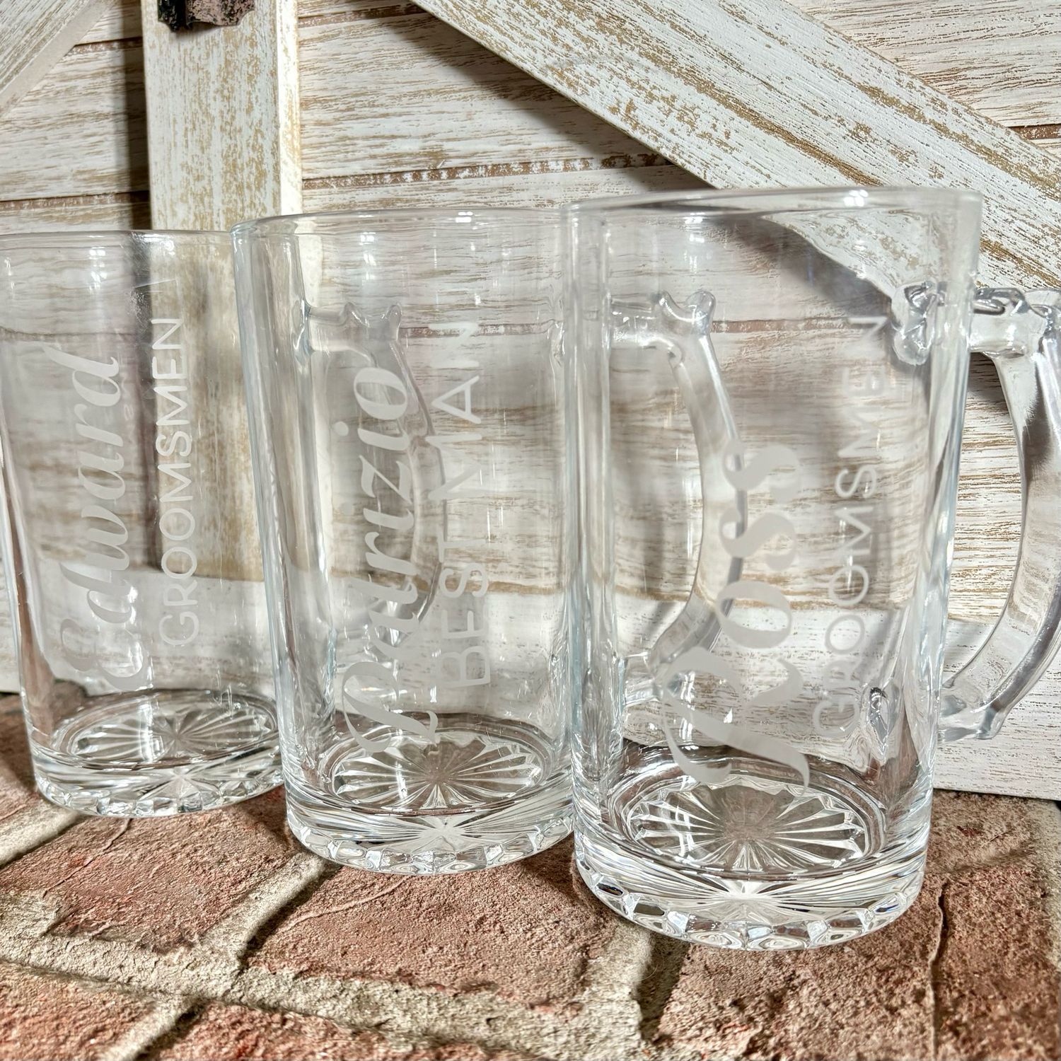 Personalized Beer Mug Stein