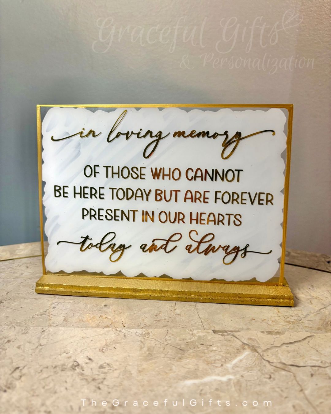 Wedding Memorial Table Sign