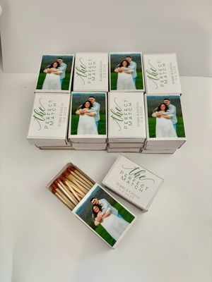 Matchbox Photo Wedding Favors