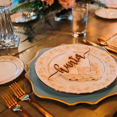 Place Card Names - Laser Cut Place Holder