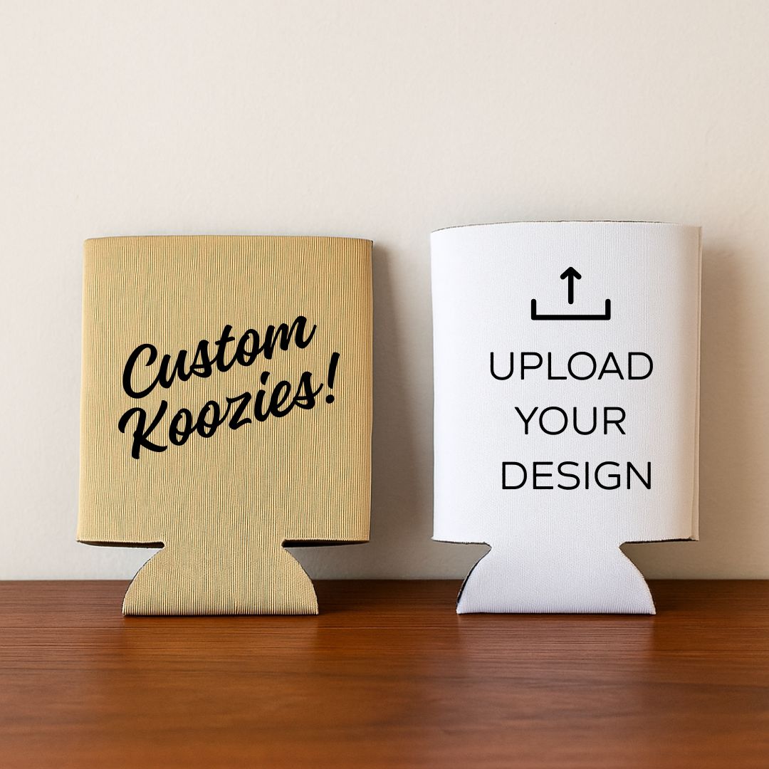 Custom Koozies! Your Text &amp; Image