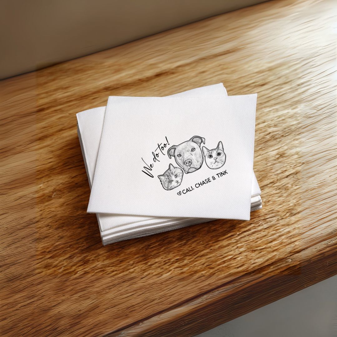 Pets Cocktail Napkins
