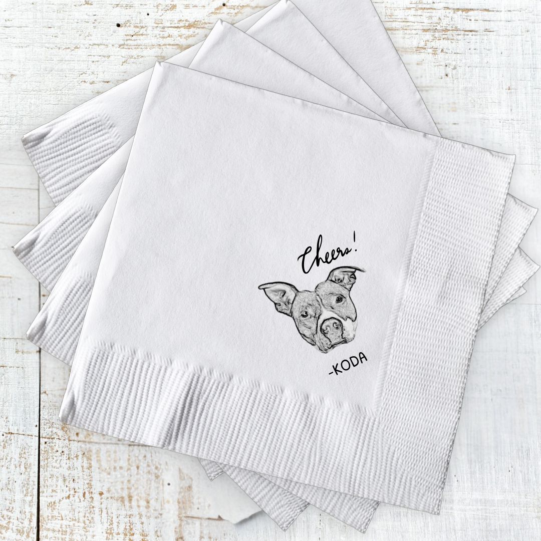 Pets Cocktail Napkins