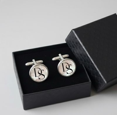 Monogrammed Cufflinks