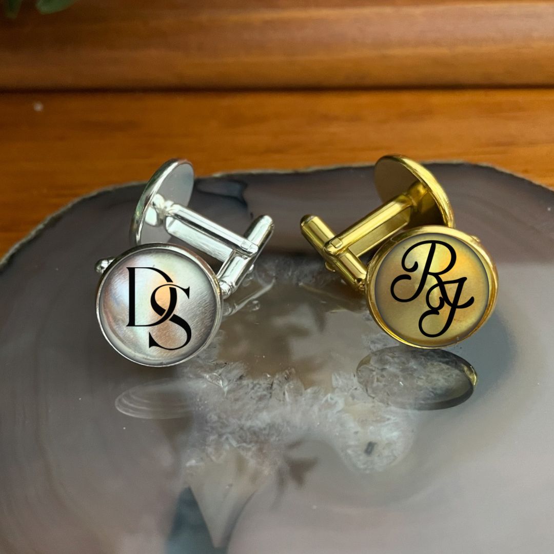 Monogrammed Cufflinks
